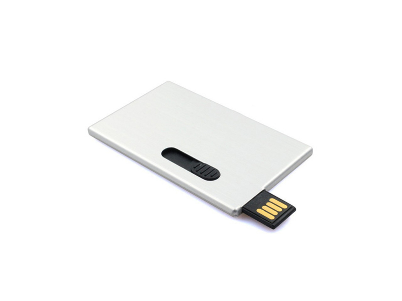 SLIDING ALU CARD USB