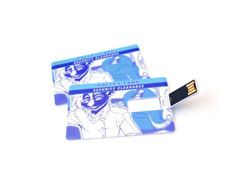 CREDIT CARD SHAPE USB FLASH DRIVE