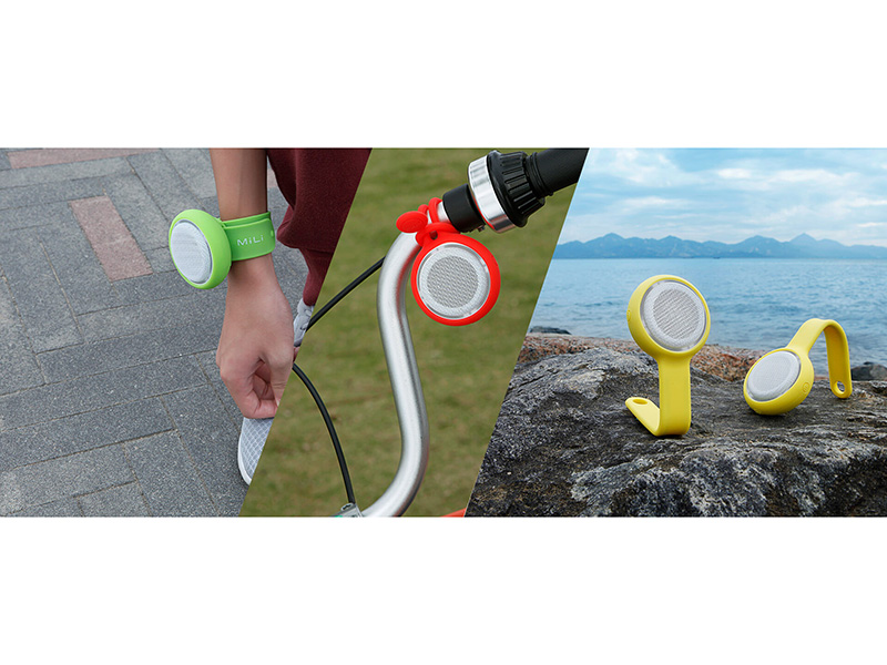 MILI SOUNDMATE BLUETOOTH SPEAKER WITH 4 HOLDERS