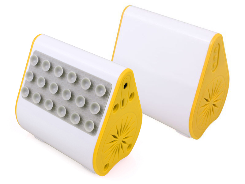 WIRELESS SPEAKERS WITH SUCTION CUPS
