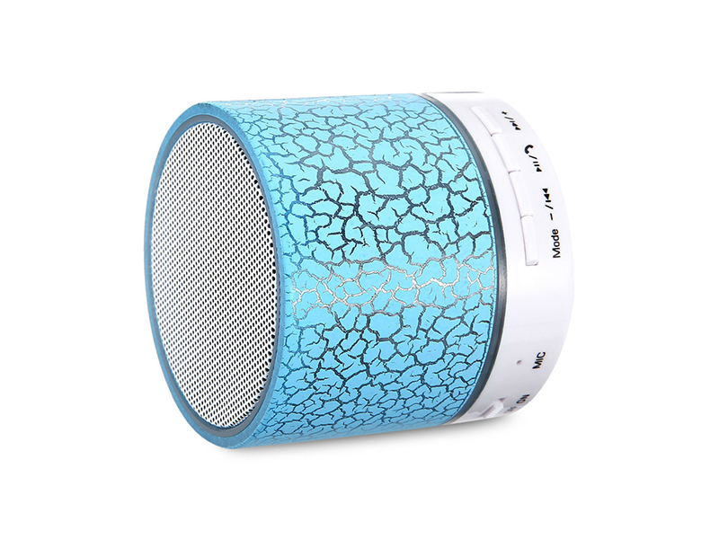 PORTABLE BLUETOOTH SPEAKER WITH LED LIGHT