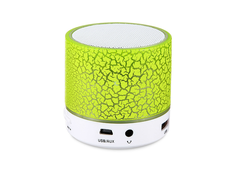 PORTABLE BLUETOOTH SPEAKER WITH LED LIGHT