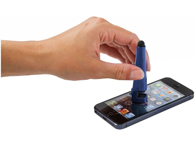 QUATRO STYLUS SCREEN CLEANER AND SMARTPHONE STAND
