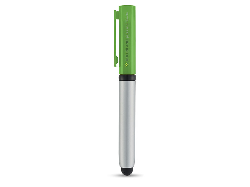 ROBO STYLUS BALLPOINT PEN WITH SCREEN CLEANER