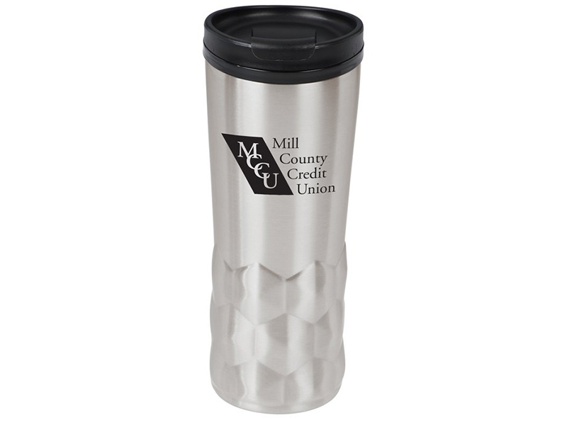 GEOMETRIC VACUUM TUMBLER 15OZ
