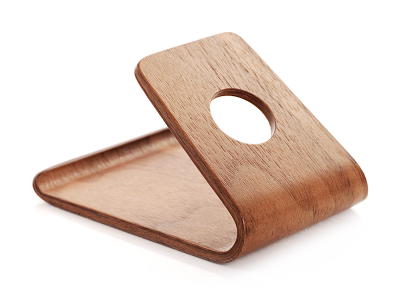 LIGHTWEIGHT SLIM WOODEN MOBILE PHONE STAND