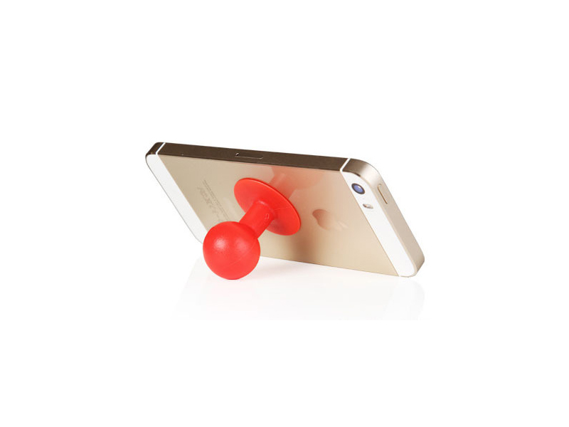 SILICONE BALL CELL PHONE STAND