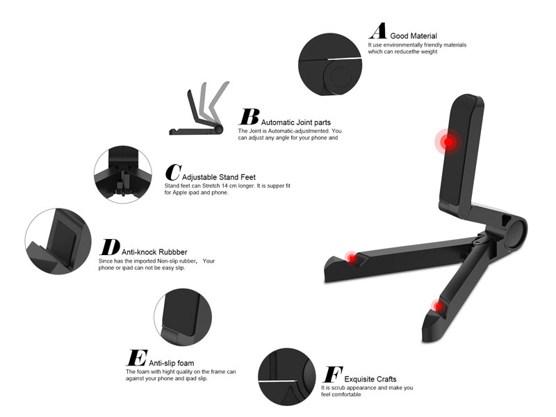FOLDING TABLET STAND