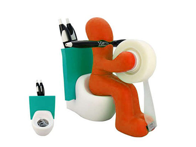 'The Butt' Office Supply Station Desk Accessory Holder