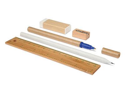 Ecoset - Stationary Set In Cotton Pouch