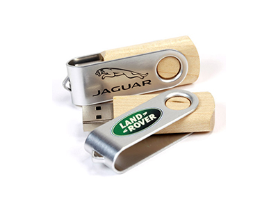 WOODEN TWISTER USB FLASH DRIVE