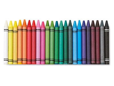 30 Wax Crayons