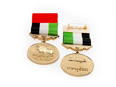 Medal with leather box