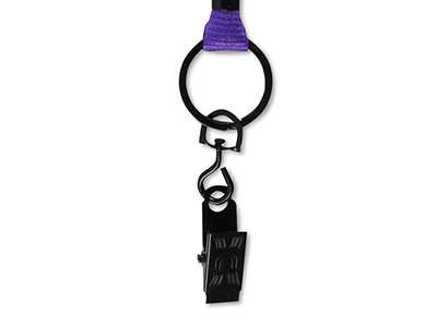 Metal Bulldog Clip Lanyard 