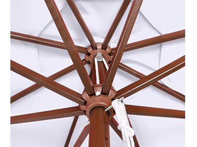Wooden Waterproof Umbrella Wood Pole