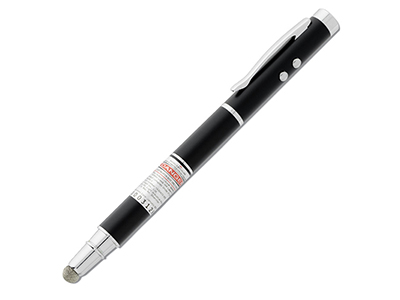 DUO Stylus Metal Pen, Laser & Flashlight