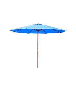 Wooden Waterproof Umbrella Wood Pole
