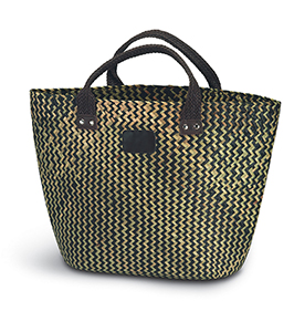STRAW BEACH BAG