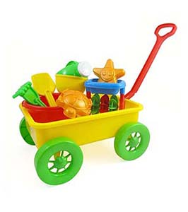 BEACH WAGON TOY SET
