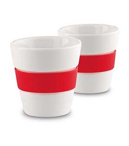 2 CUP SET WITH SILICONE GRIP