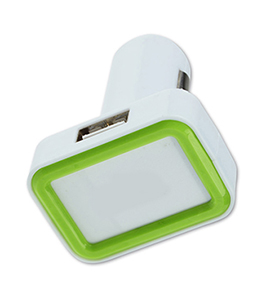 LED DUAL PORT CAR CHARGER