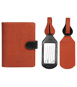 PASSPORT CASE WITH PEN HOLDER AND 2 MATCHING LUGGAGE TAGS