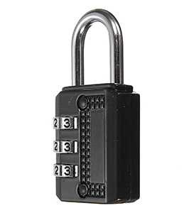 3 DIGIT LUGGAGE LOCK