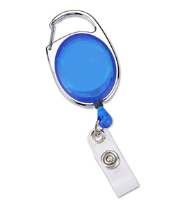 CLIP-ON RETRACTABLE BADGE HOLDER