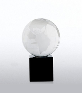 Globe Crystal Trophy
