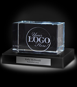 Custom 3D Crystal Award
