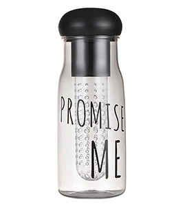 Plastic Water Bottle "Promise Me" 