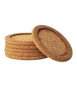 CORK COASTERS
