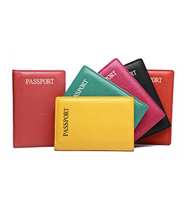 GENUINE LEATHER PASSPORT HOLDER