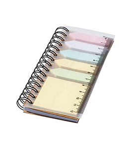 SPIRAL STICKY NOTES BOOK