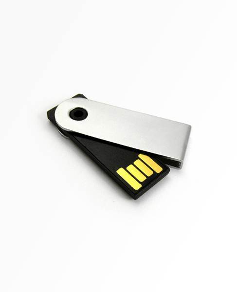 MINI METAL SWIVEL USB FLASH DRIVE