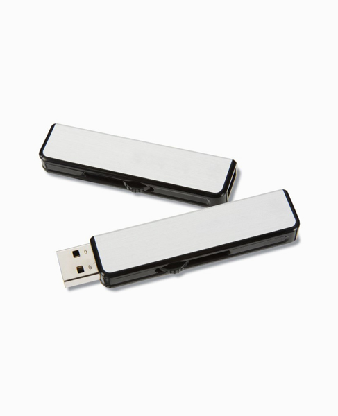 SLIDING PLASTIC USB FLASH DRIVE