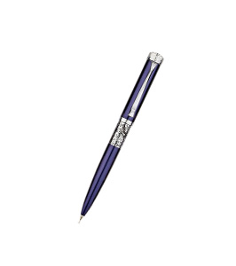 Regal Crown - Blue Ballpoint Pen