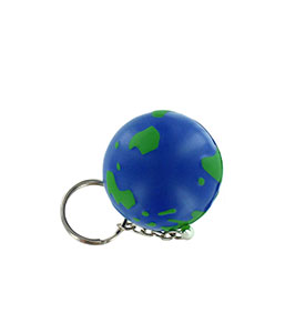 EARTHBALL KEY CHAIN STRESS BALL