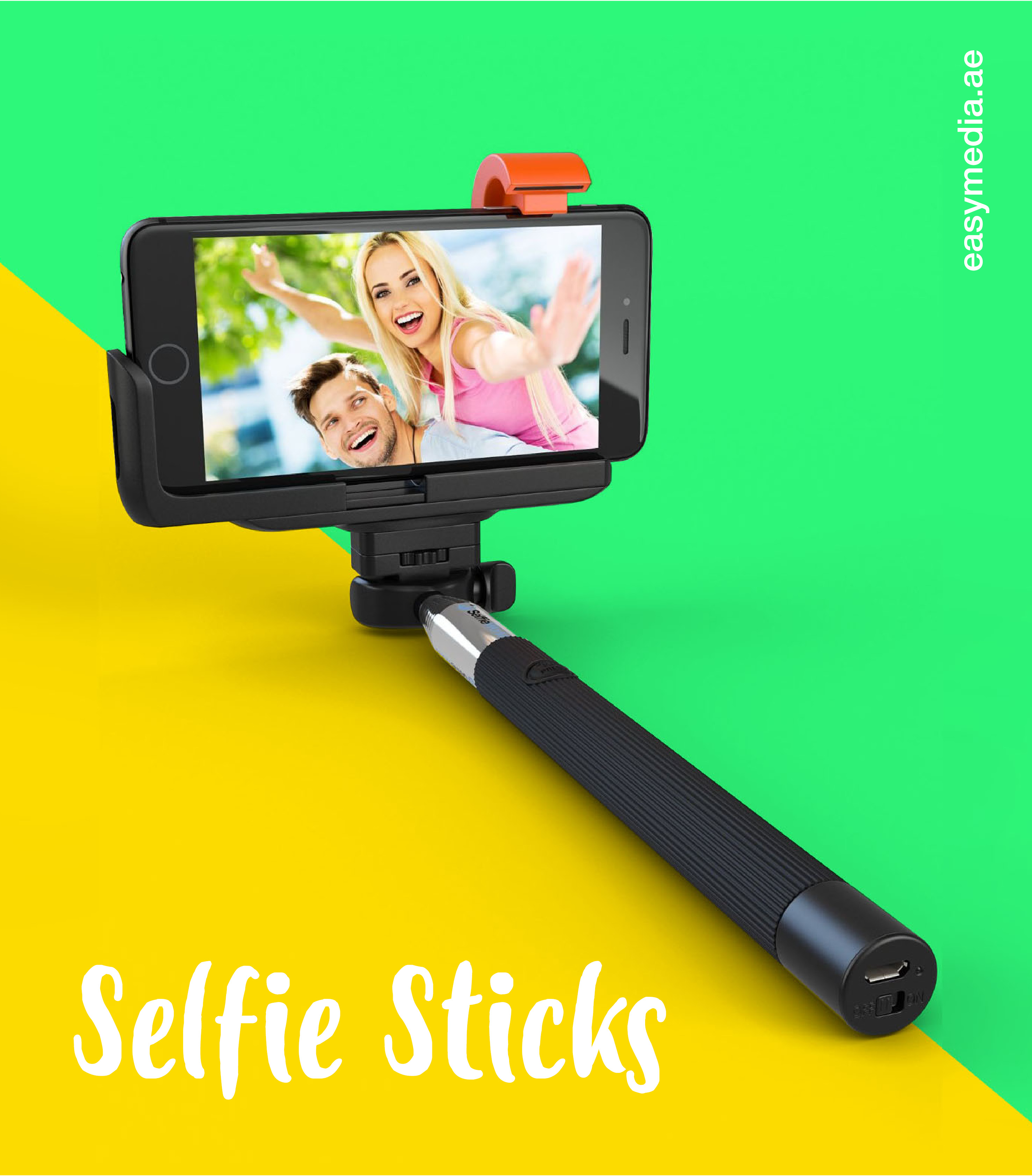  Selfie sticks